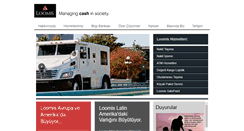 Desktop Screenshot of loomis.com.tr